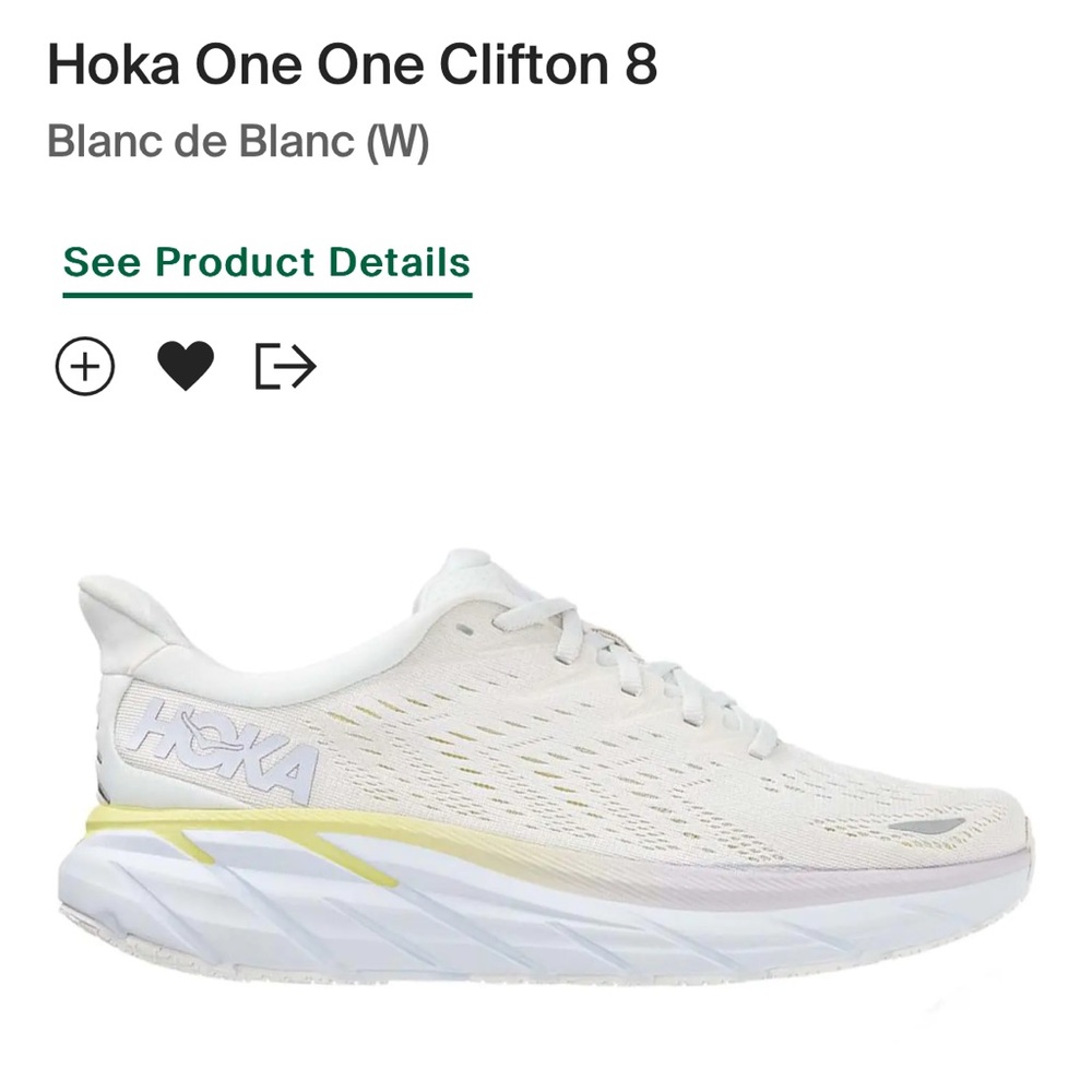 Womens Hoka Clifton 8– NOT FOR SALE